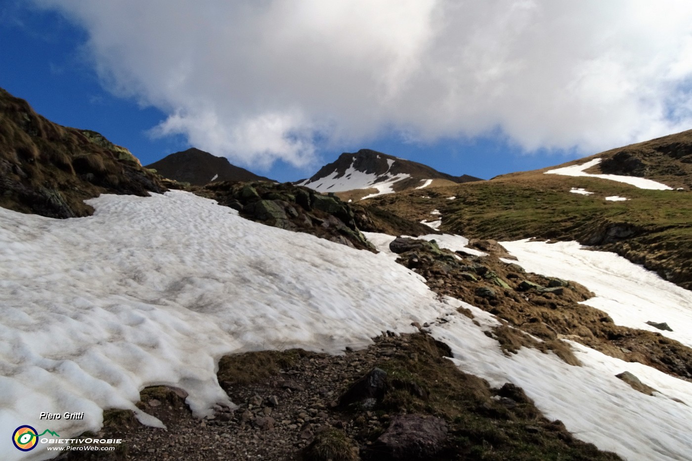 46 Neve in disgelo, salita agevole .JPG